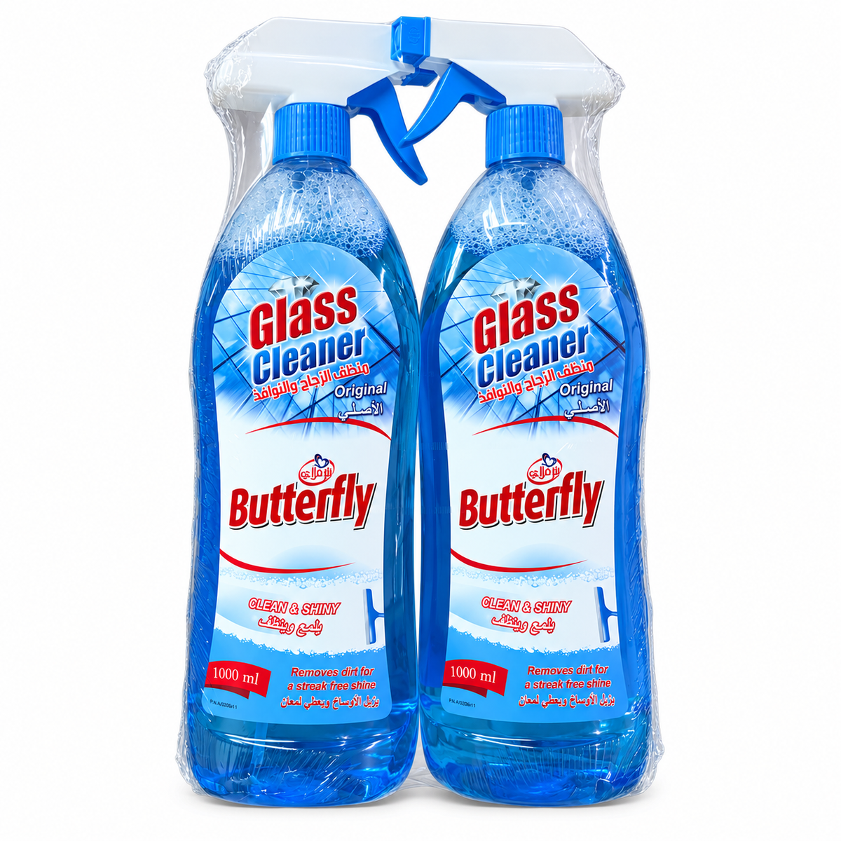 Butterfly Original Glass & Window Cleaner 1000ml – Pack of 2