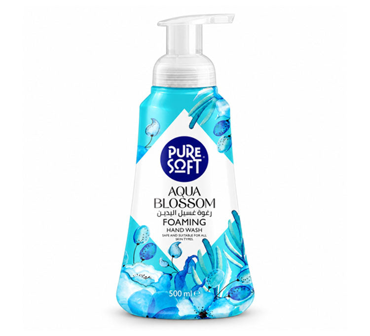 Pure Soft Aqua Blossom Foaming Hand Wash 500ml