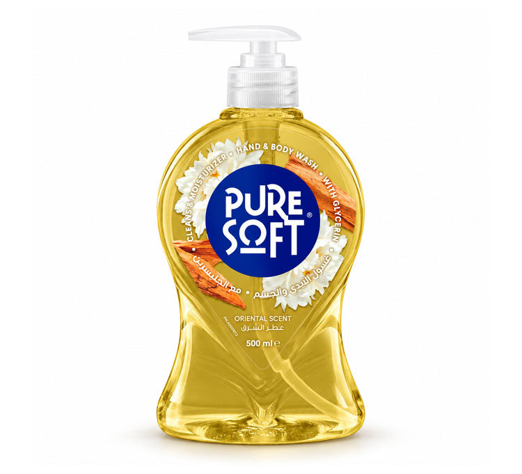 Pure Soft Oriental Hand & Body Wash 500ml