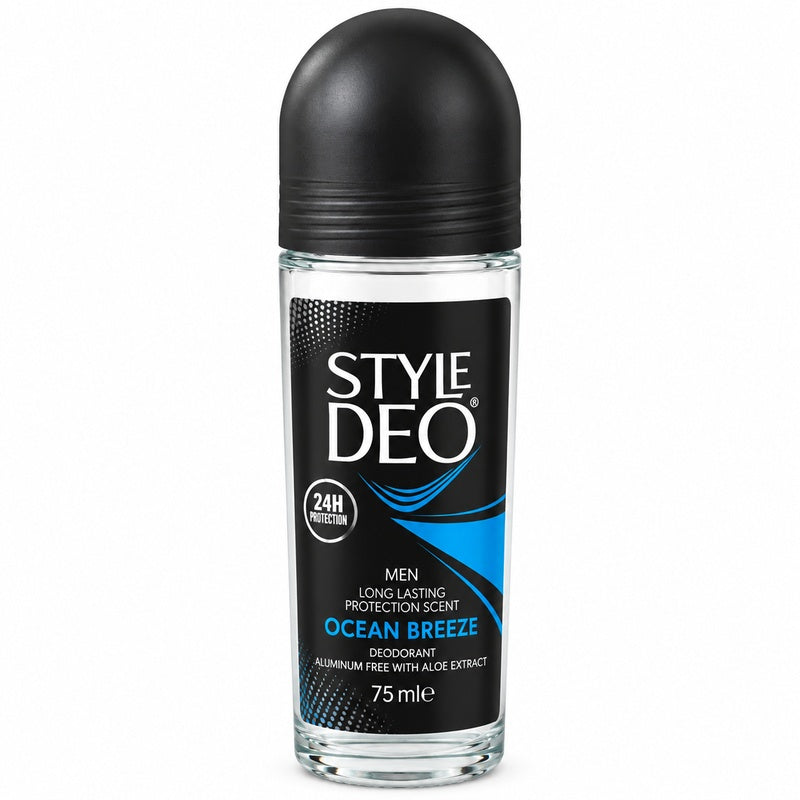 Style Deo Ocean Breeze Men’s Roll-On Deodorant 75ml