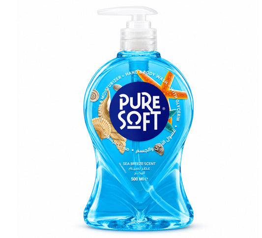 Pure Soft Sea Breeze Hand & Body Wash 500ml